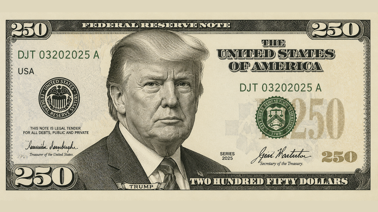 Trump’s face on US currency? Proposed $250 note triggers controversy