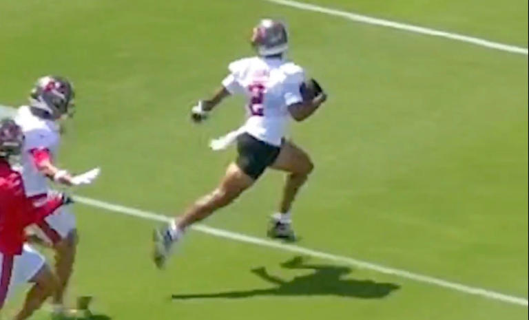Emeka Egbuka already looks like a Pro Bowler in OTAs and it's exactly ...