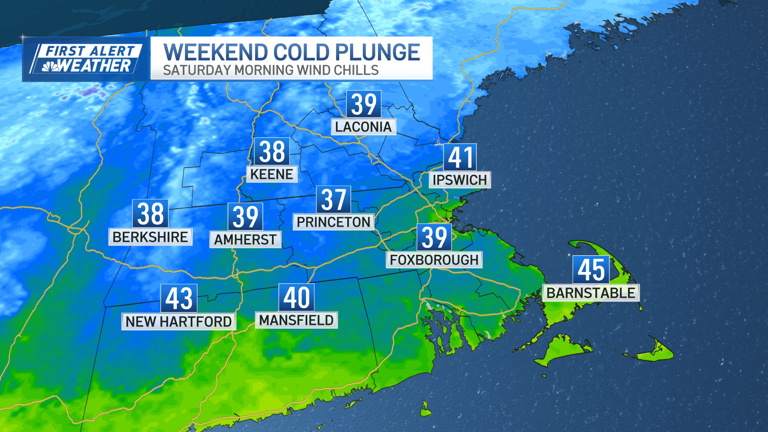 Frigid wind, heavy rain, and even some snow for May's final weekend