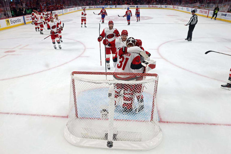 Photos: Carolina Hurricanes crush Montreal in Game 4