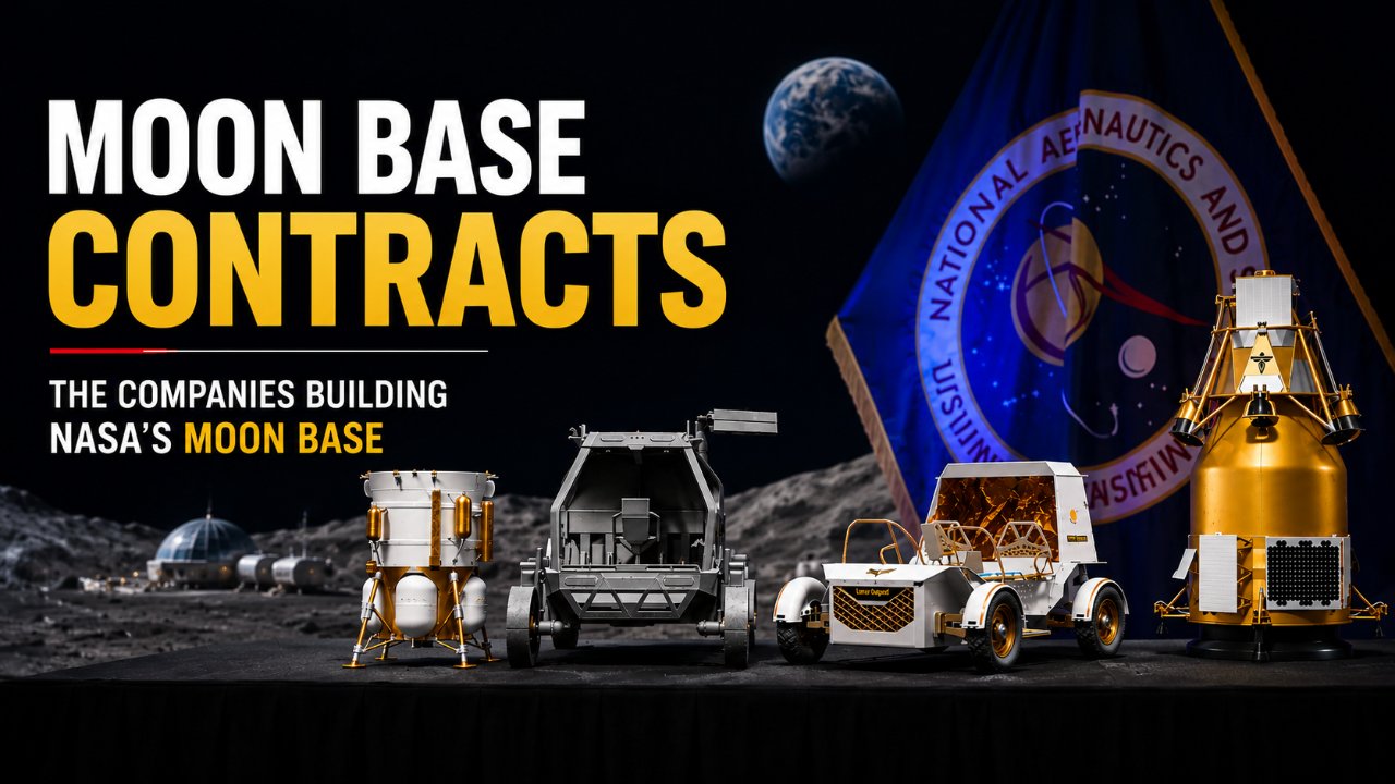 NASA awards major moon base contracts to Blue Origin, Firefly and others