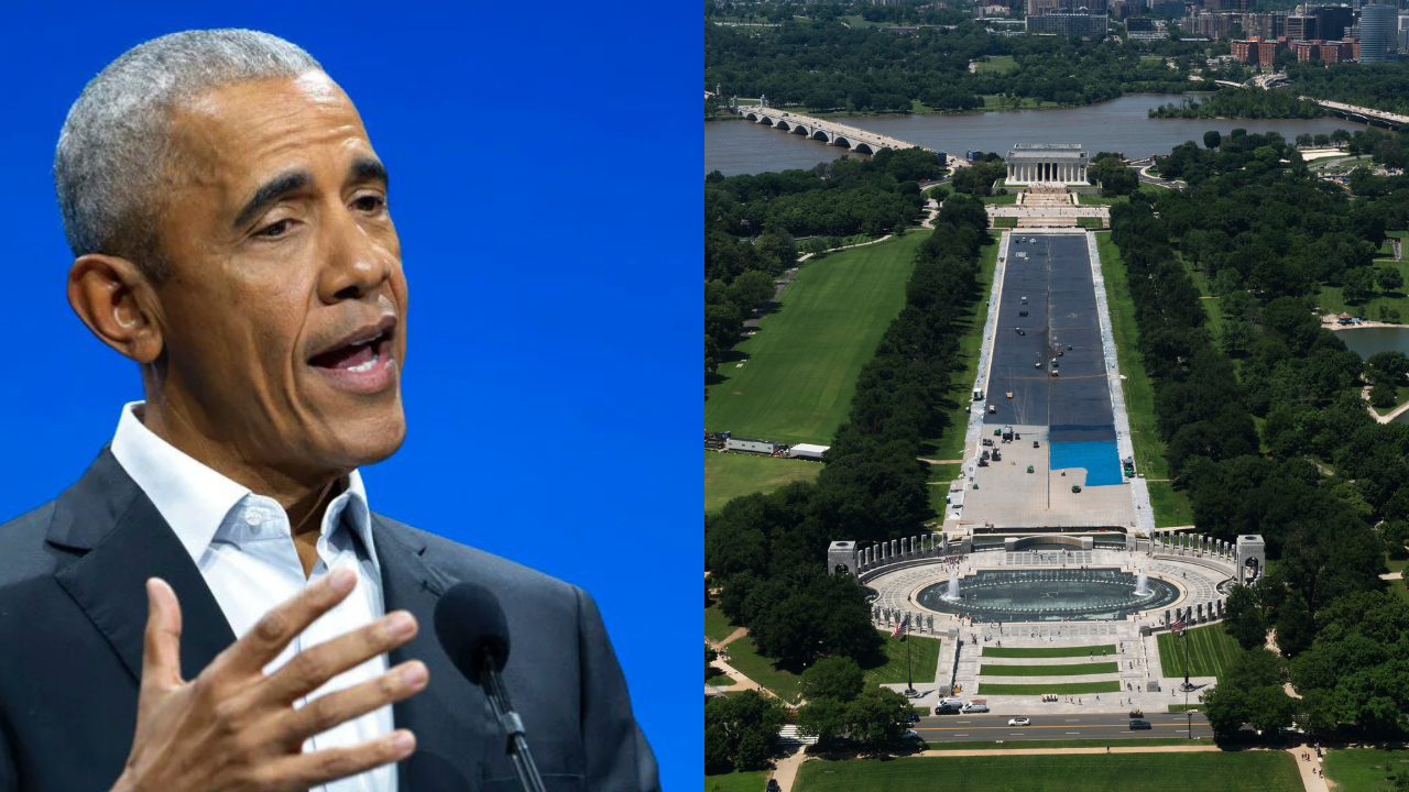 Did Barack Obama spend 'hundreds of millions' on reflecting pool? Trump ...