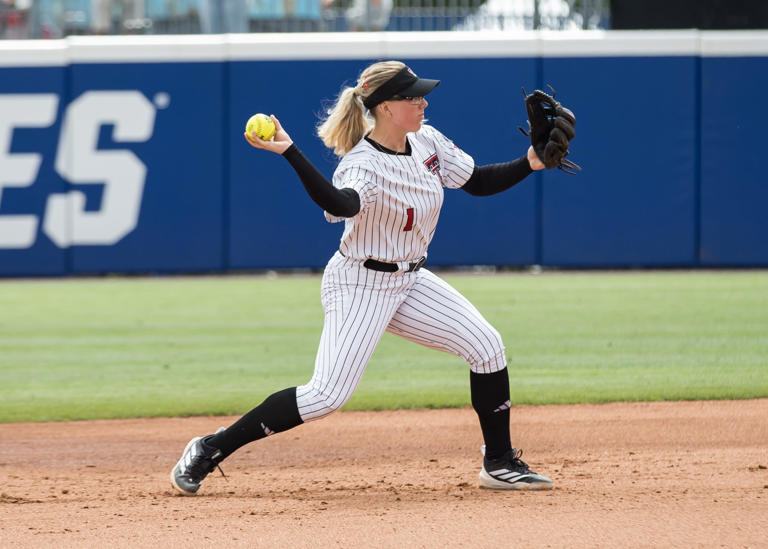 Why does Texas Tech's Mia Williams keep getting hit by pitches?
