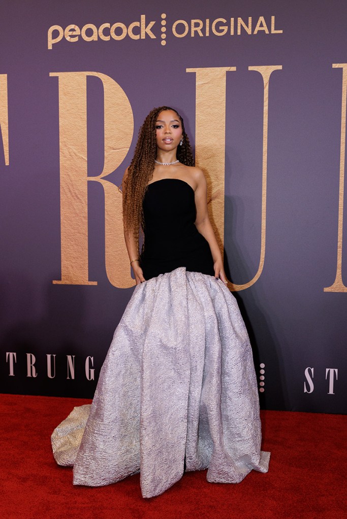 Coco Jones dons sharp sandals at the American Black Film Festival