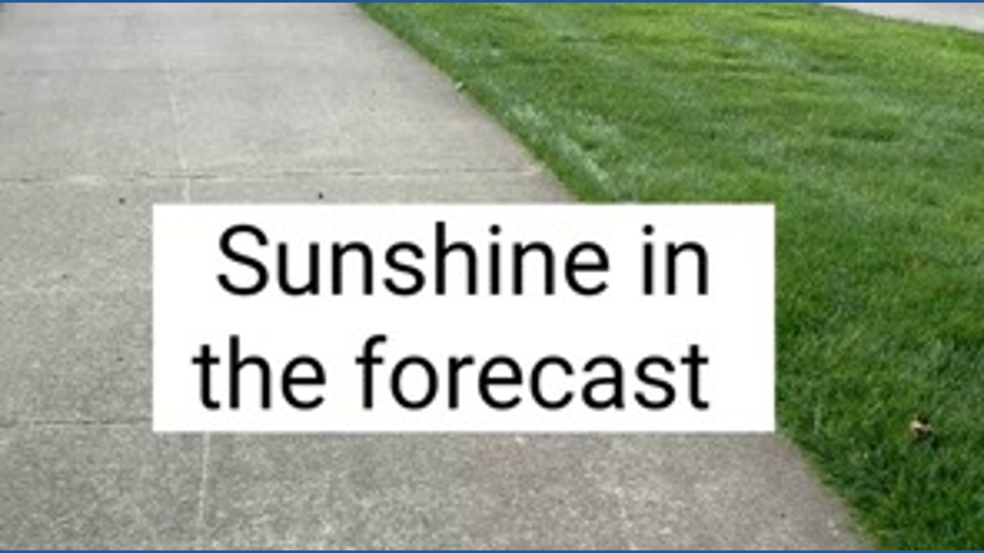 Sunshine and warmer temps heading in to the weekend