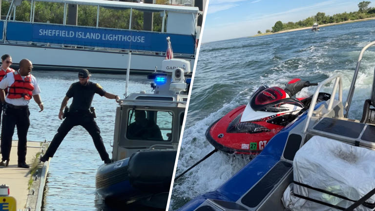 Two men rescued from Long Island Sound in Norwalk after jet ski sinks
