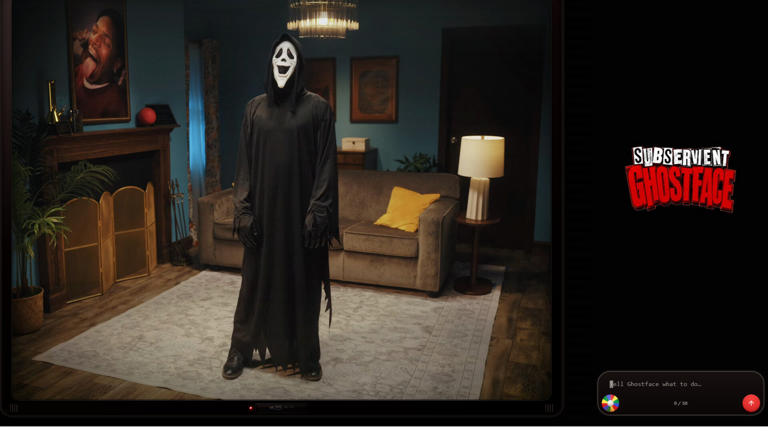 You can now tell Scary Movie's Ghostface to do almost anything