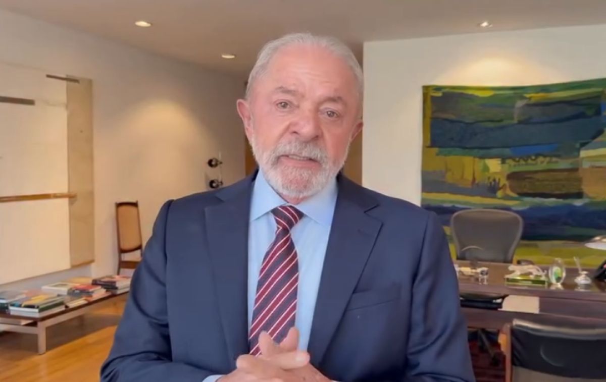 Lula (Captura de tela/ Ricardo Stuckert)
