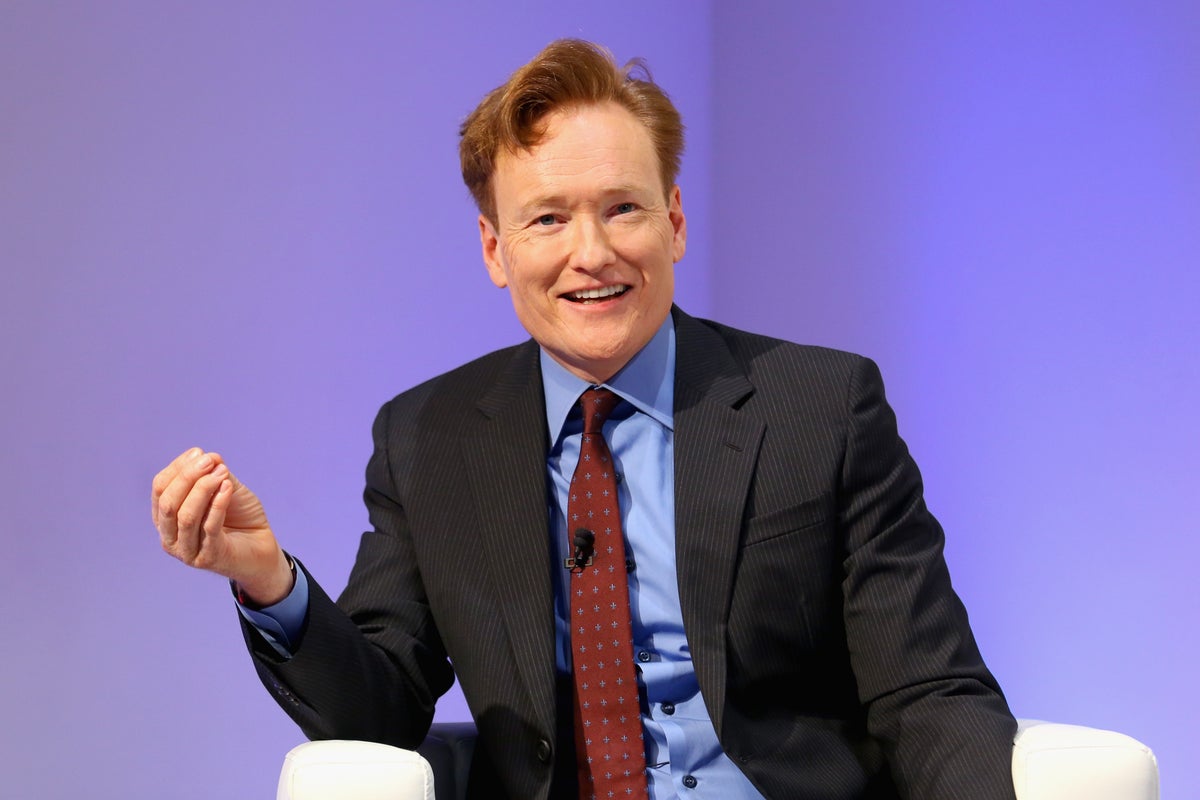 Conan O’Brien speaks at Harvard commencement as students picket