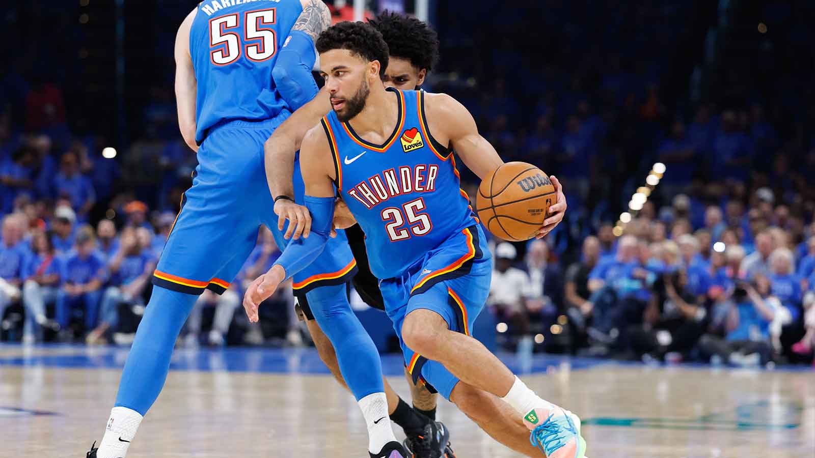 Is Thunder’s Ajay Mitchell returning from calf injury for closeout Game ...