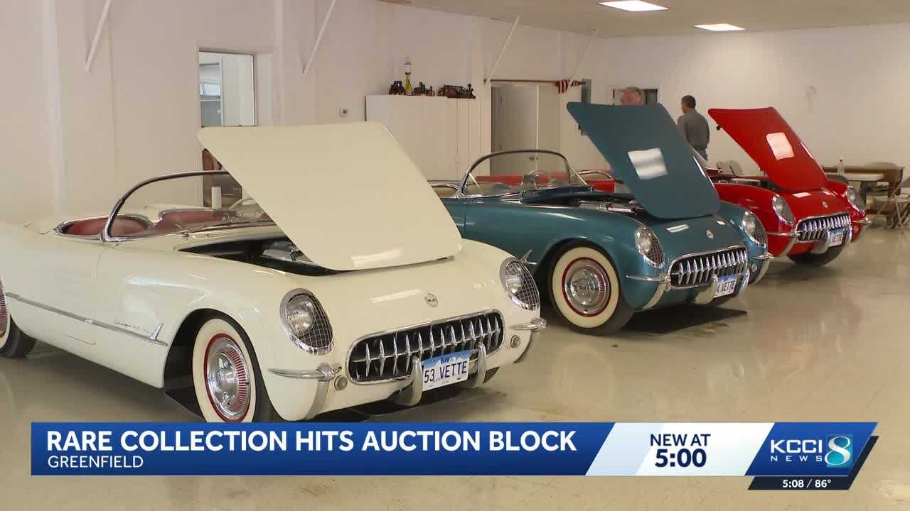 Iowa family’s antique car collection set for auction