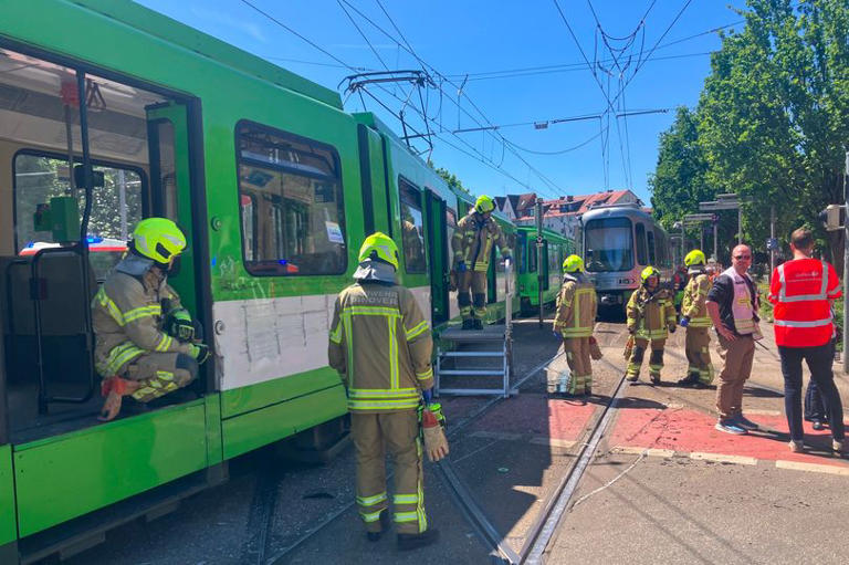 Multiple injured after 2 trams derail in horror crash as 'mass casualty ...