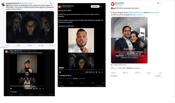 Así opera la red de ataques contra los periodistas que critican a ...