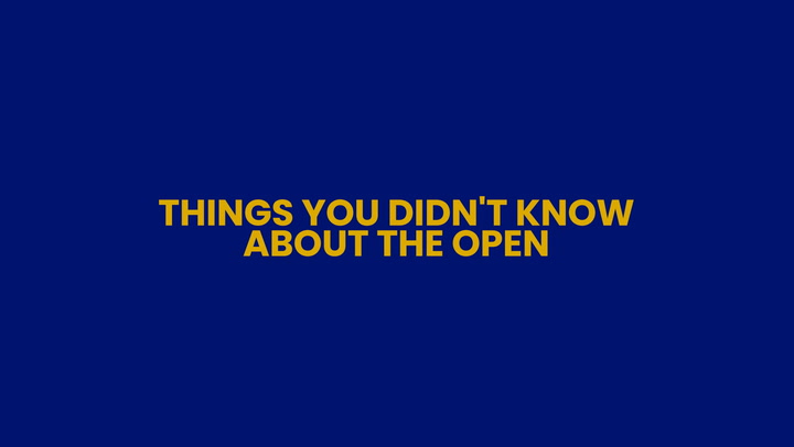Things you didn't know about The Open