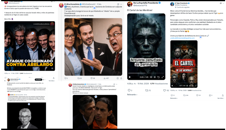 Así opera la red de ataques contra los periodistas que critican a ...