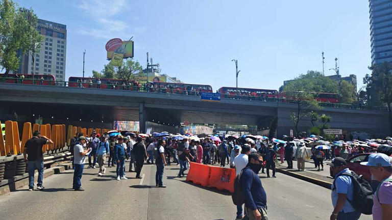 Bloqueo de la CNTE en CdMx en vivo: Noticias de afectaciones y avenidas ...