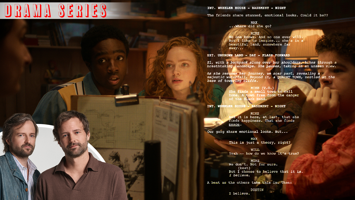 Read the 'Stranger Things 5' series finale script 'The Rightside Up'