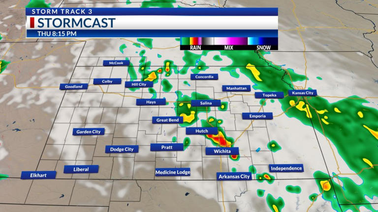 Storm Track 3 forecast: Scattered rain Thursday, stronger storms Friday