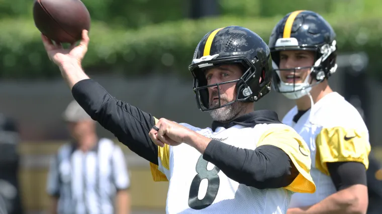 Aaron Rodgers' new haircut at Steelers OTAs isn't what it seems