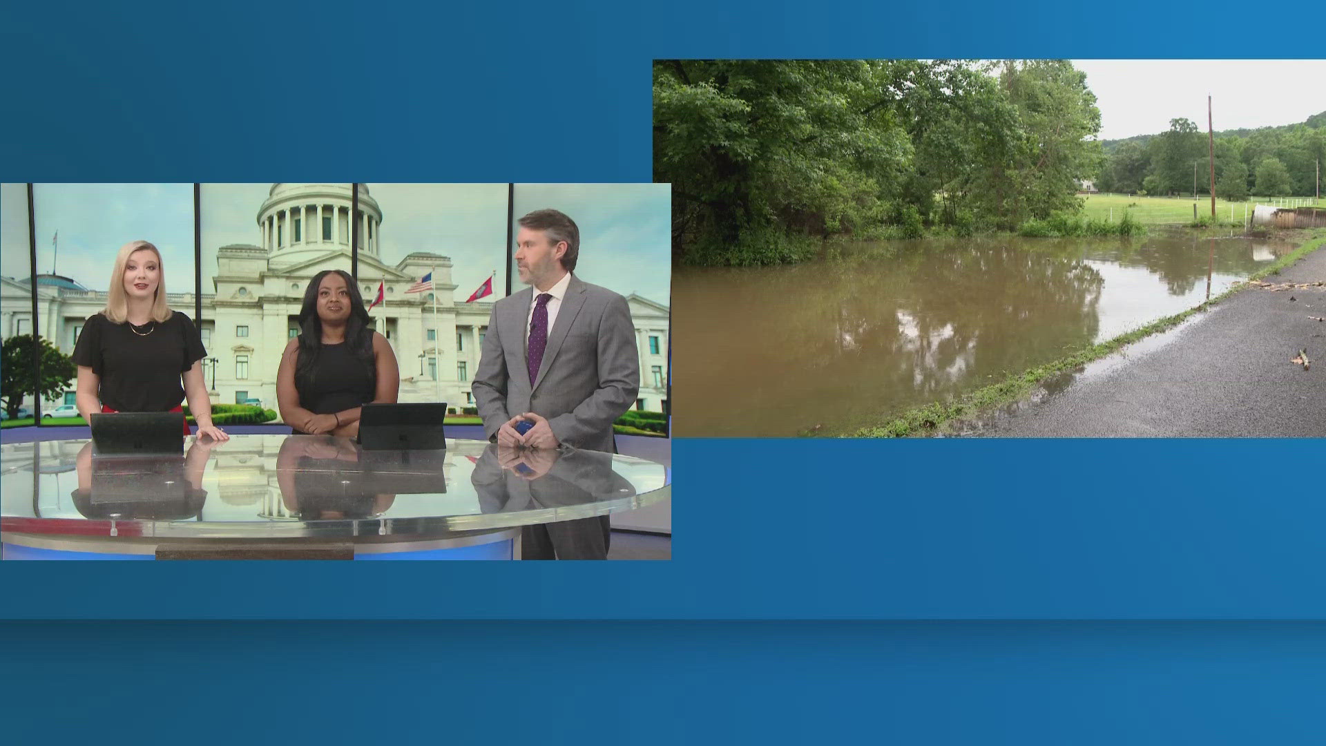 Heavy rains, flash floods impacting central Arkansas