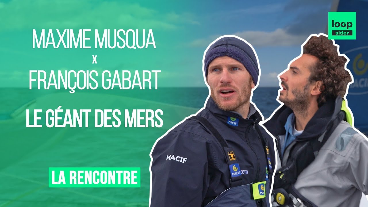 Maxime Musqua à la rencontre du géant des mers François Gabart