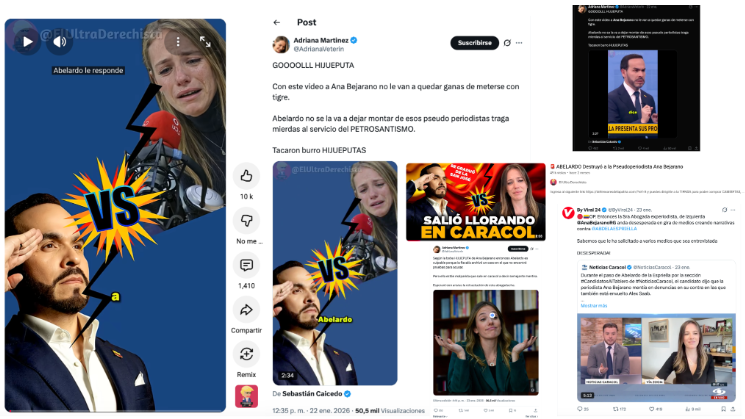 Así opera la red de ataques contra los periodistas que critican a ...