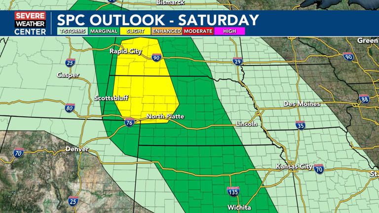 Active weather pattern brings daily chances for showers and storms