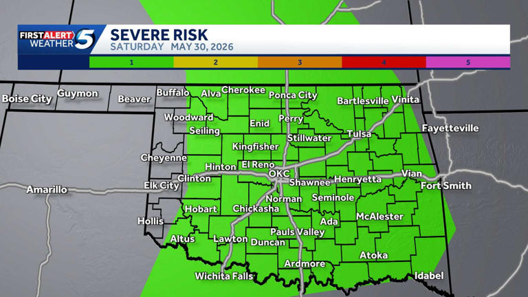 Timeline: Severe weather possible with multiple days of storm risk ...