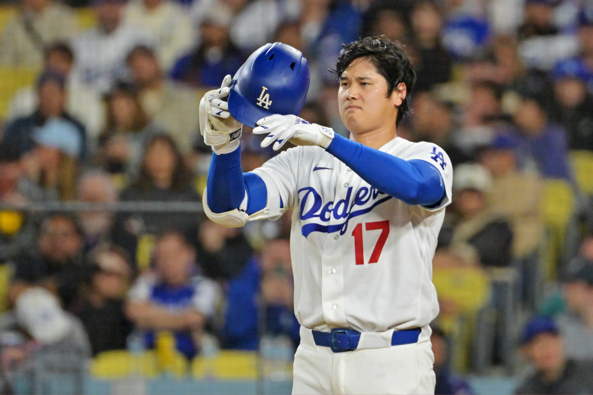 Fans surprised by how upset Shohei Ohtani was during his no-hit bid Sonic MLB Players OHTANI SHOHEI Batter