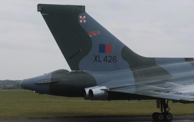 Avro Vulcan bomber howls once more!