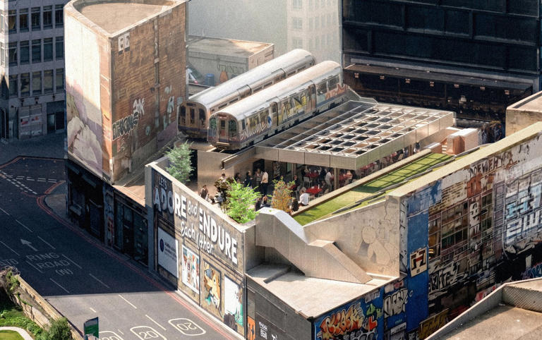 Two former Tube trains on Village Underground are being turned into a ...