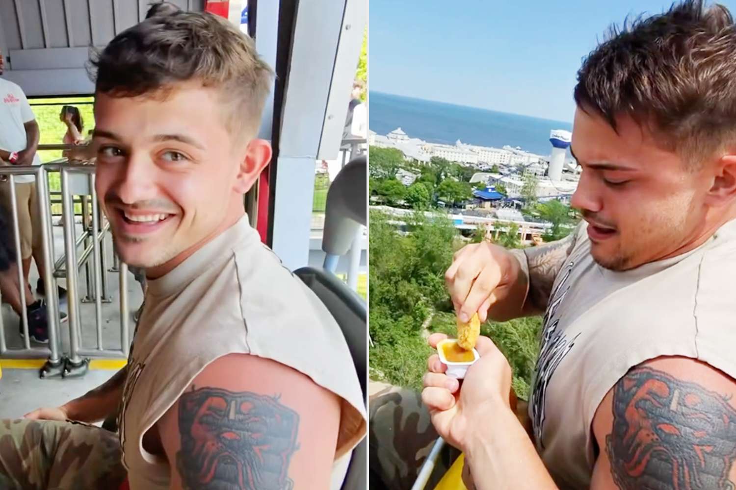 Six Flags bans influencer for life after he films risky stunt atop 310 ...