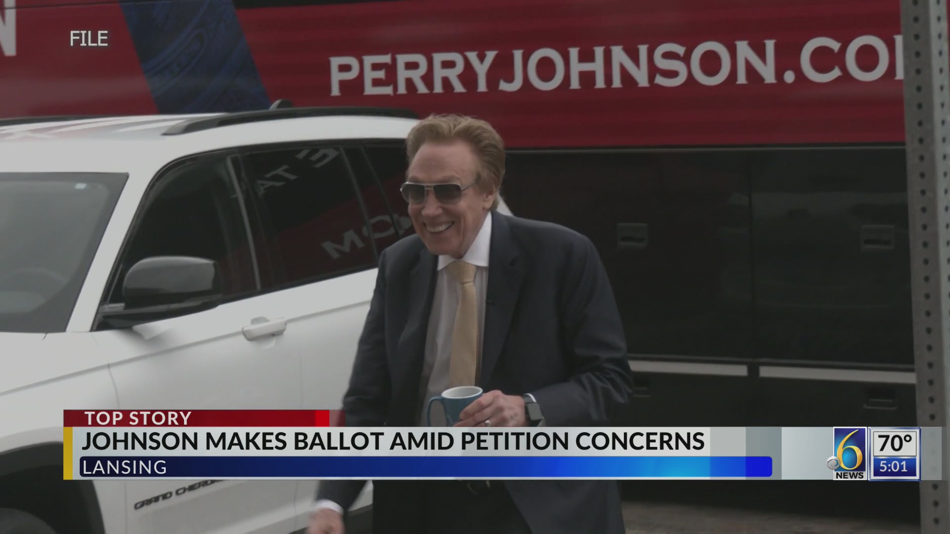 Perry Johnson makes ballot amid petition concerns