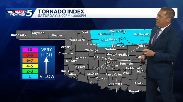 Timeline: Severe weather risk in Oklahoma this weekend with potential ...