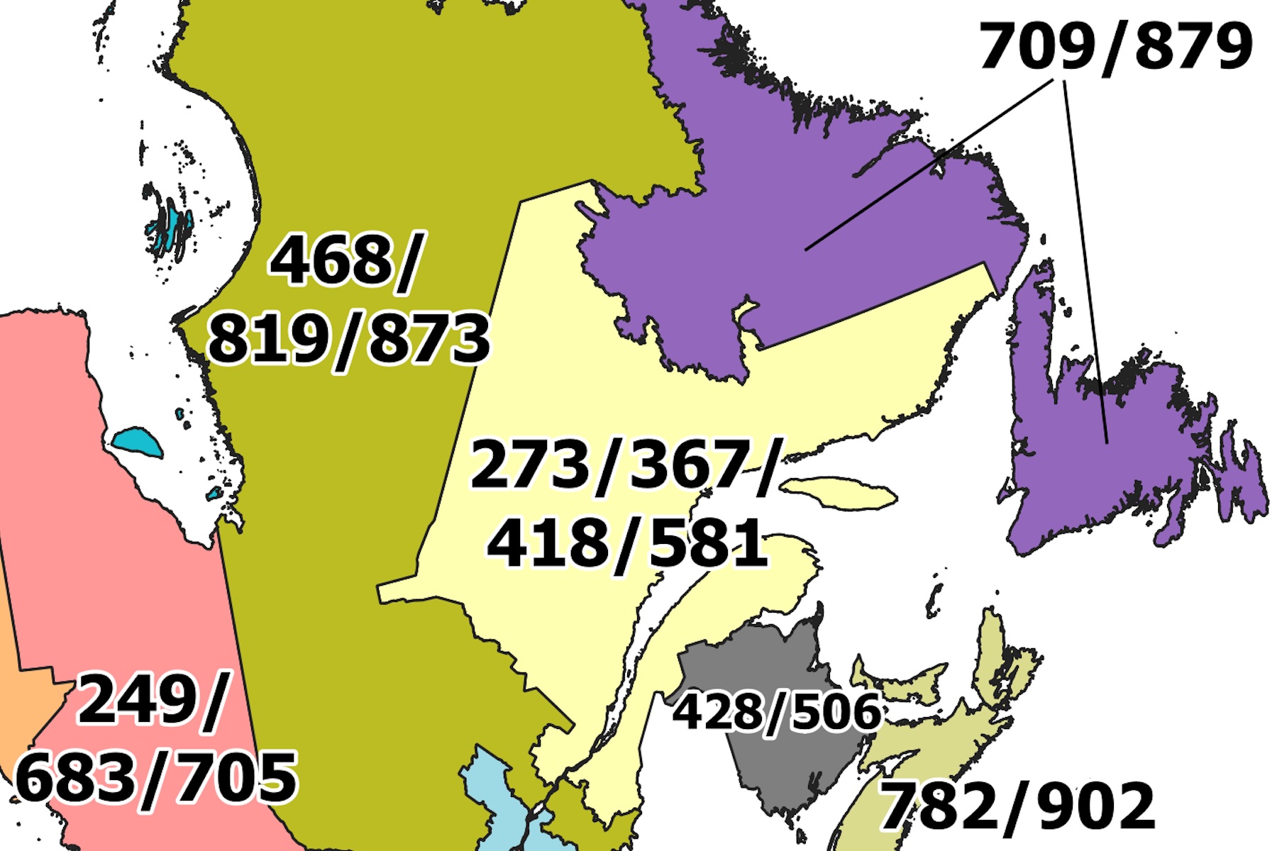 Eastern Quebec to get new area code in 2027