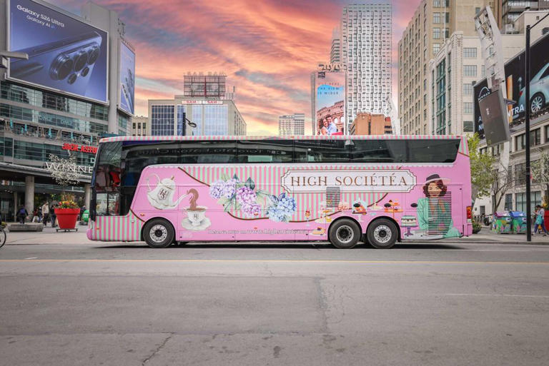 Toronto is getting a double-decker bus where you can sip afternoon tea ...