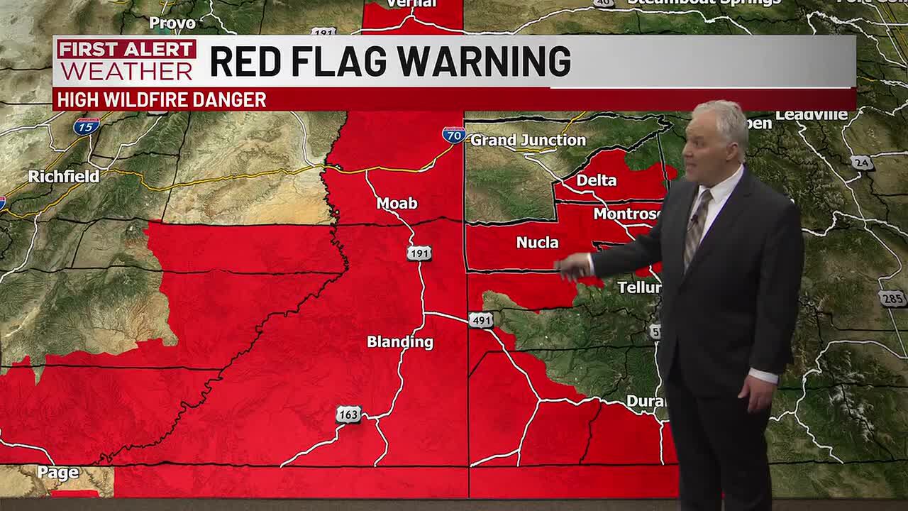 First alert | Elevated wildfire risk persists Friday