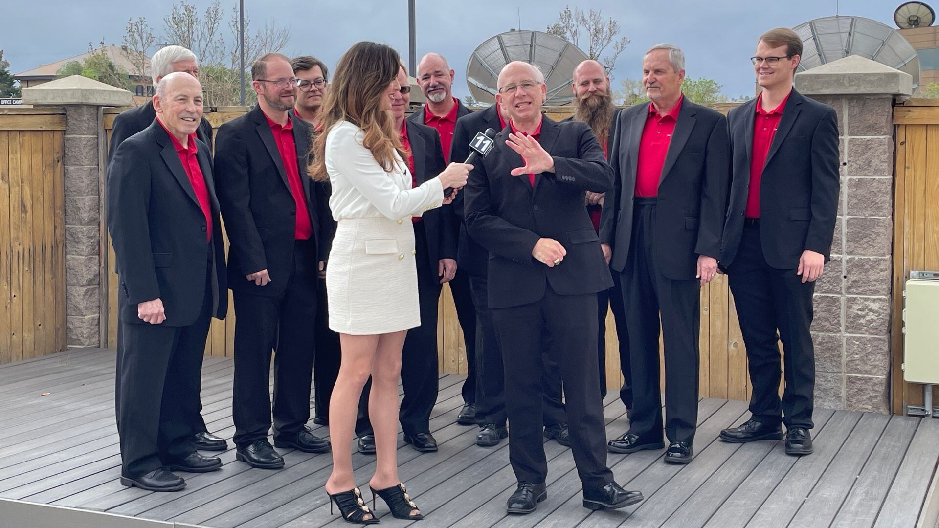 Local men’s chorus shares songs, honors Air Force Academy graduates