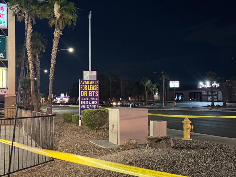 Pedestrian struck, killed in southwest Las Vegas crash