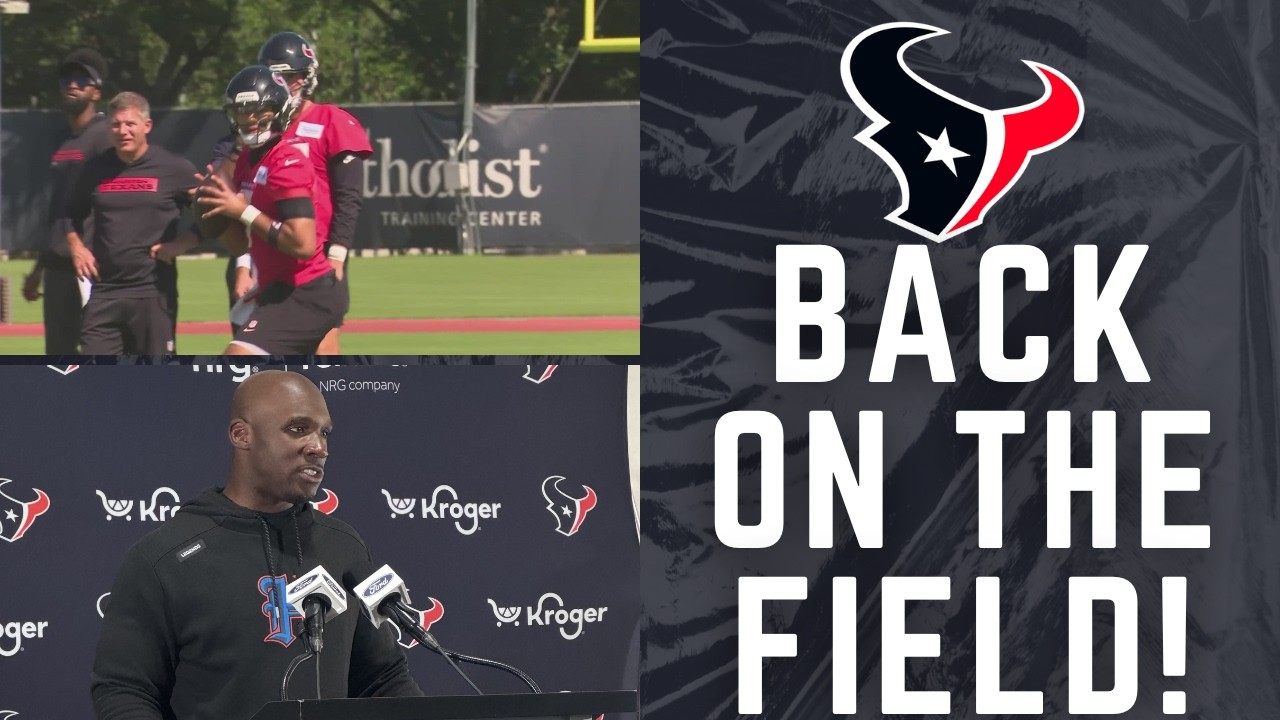 It already looks and feels different at Houston Texans OTAs