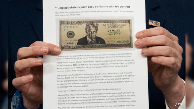 A $250 bill featuring Donald Trump soon? Scott Bessent shares update on ...