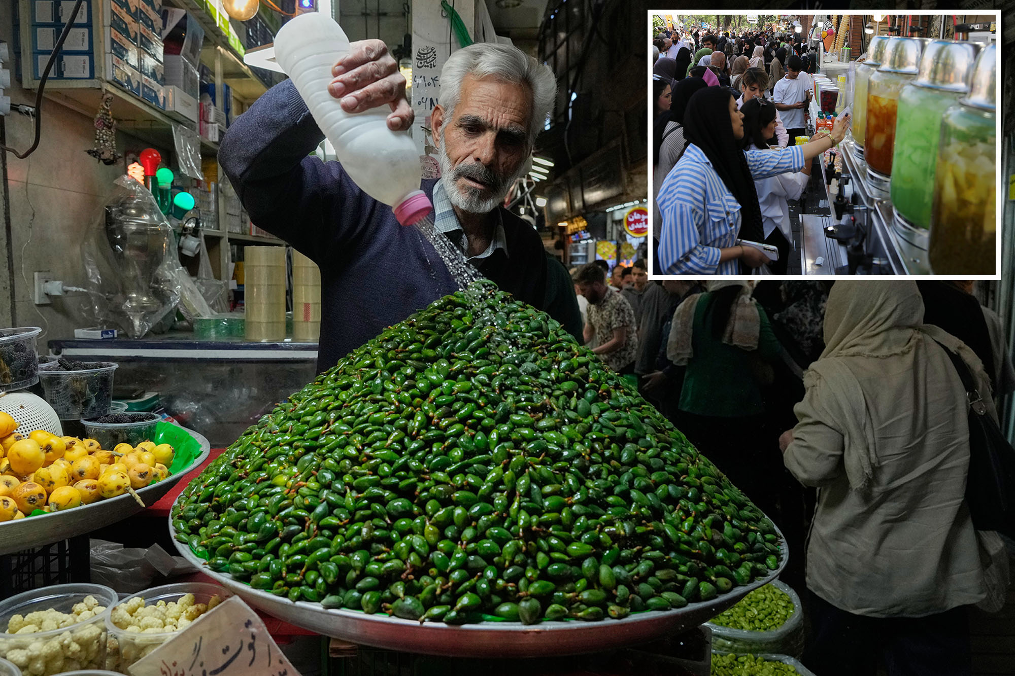 Curated visual reference: Visual Reference: Iranians Warned To Conserve Water As Us Sanctions And Decades