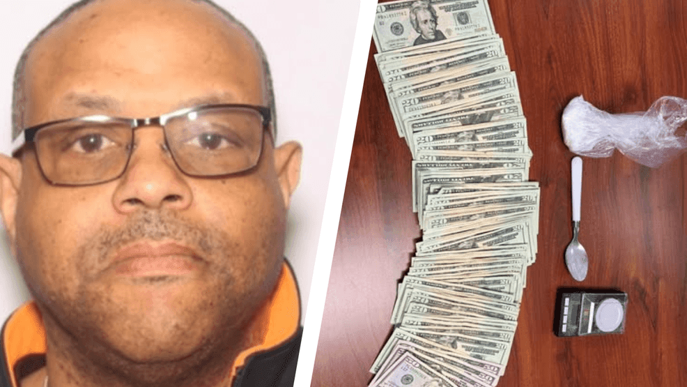 Middletown man arrested after cocaine, cash seized in drug raid