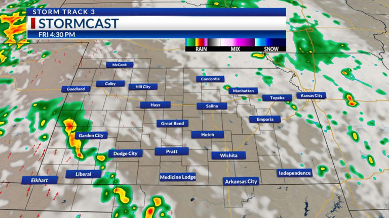 Storm Track 3 forecast: Scattered rain Thursday, stronger storms Friday