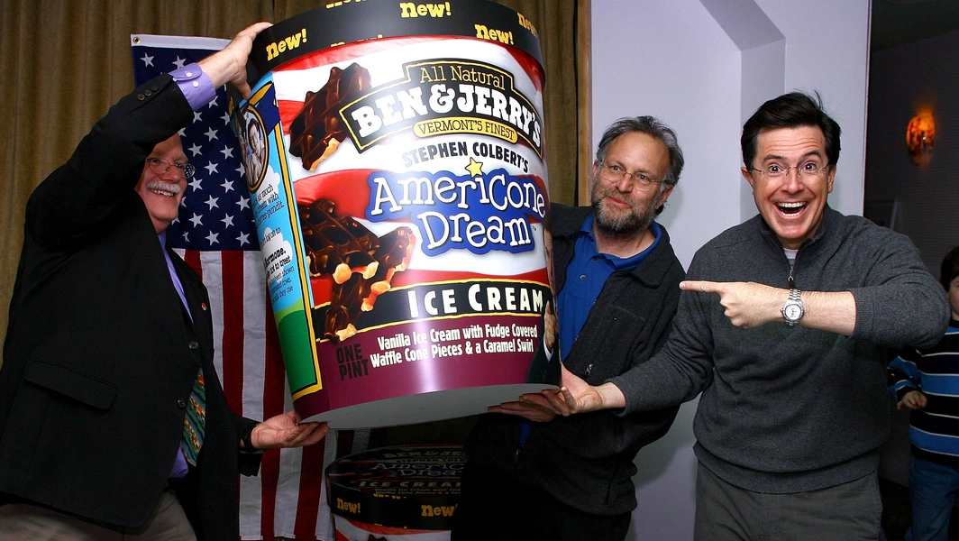 Ben & Jerry's to keep Colbert's Americone Dream after show ends