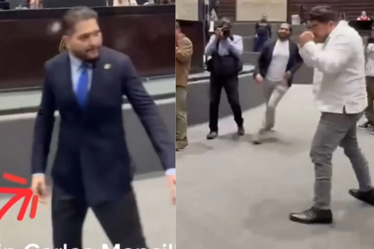 Diputado de Morena reta a pelea a priista en pleno Congreso