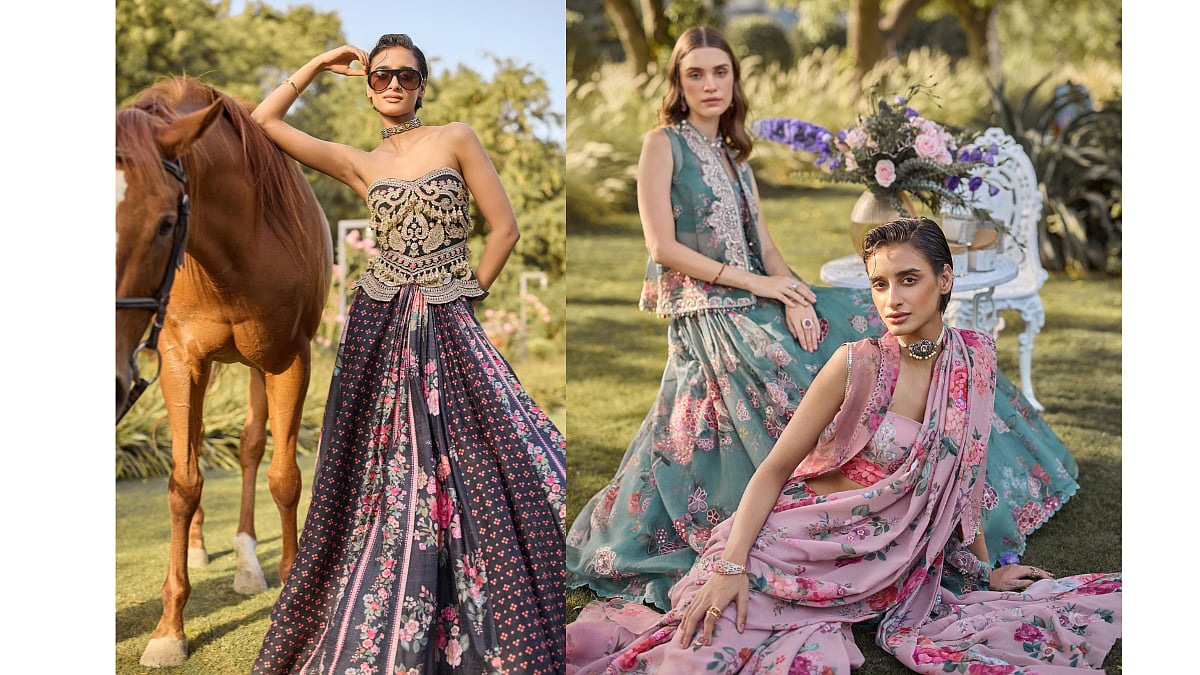 Ridhi Mehra’s Modern Royals redefines the pre-draped sari for a new ...