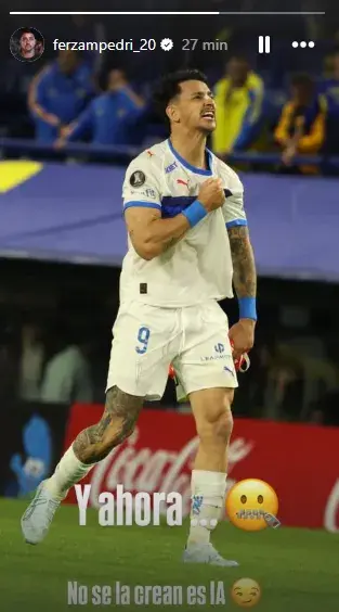 Fernando Zampedri declaró tras eliminar a Boca en la Copa Libertadores: “Los partidos se ganan en la cancha”