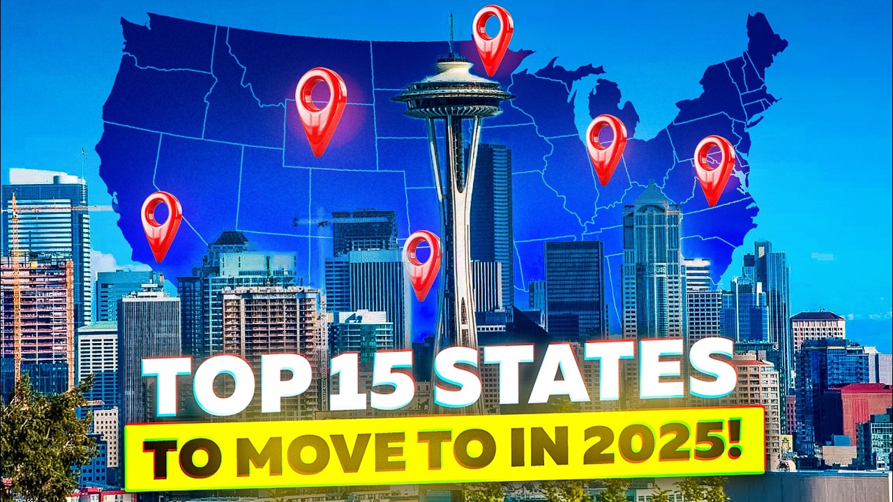 Top 15 states Americans are moving to in 2025 (and the 3 hot cities in ...