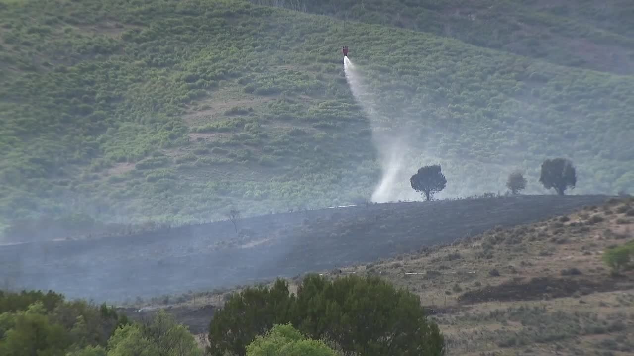 Wildfire that burned 66 acres was stopped in Utah County, structures no ...